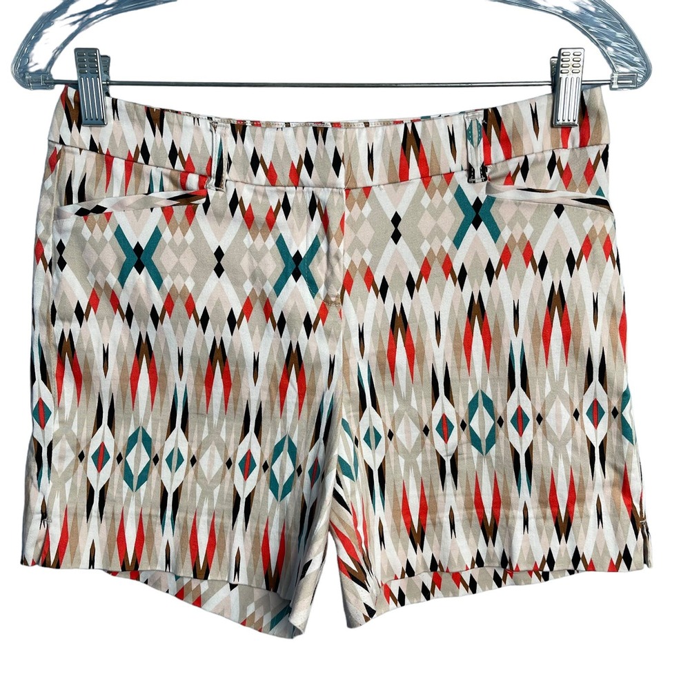 White House‎ Black Market boho Tribal Short Pant Size 2
